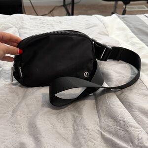 lululemon athletica Classic Black Belt Bag